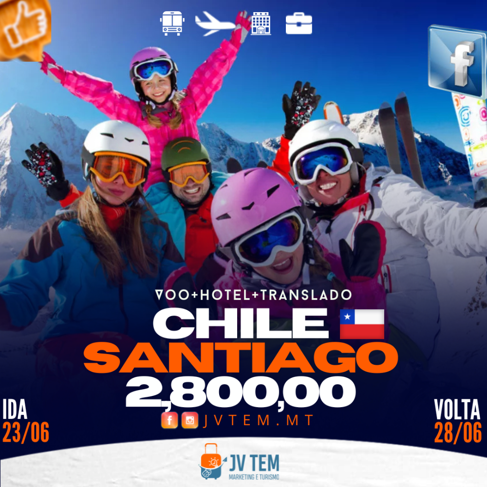 EXCURSÃO Santiago CHILE 🇨🇱